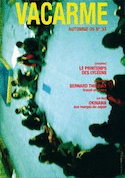 Revue Vacarme, no 33